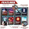 4 Pocket Trading Card Album- Holofoil Red Binder w Padded Side Loading Pockets, AntiTheft Anti-Drop-TCG Collector Storage Organizer for 160 Cards-Compatible with Pokemon & All Major Trading Card Games