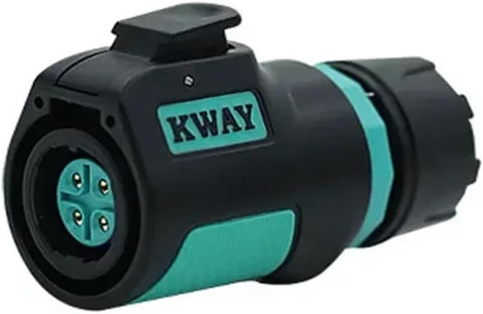 K16 2Pin 3Pin 4Pin 5Pin 7Pin 8Pin 9Pin IP68 M16 Waterproof Electrical Connector Signal Adapter Female Male Socket(2PIN Socket)