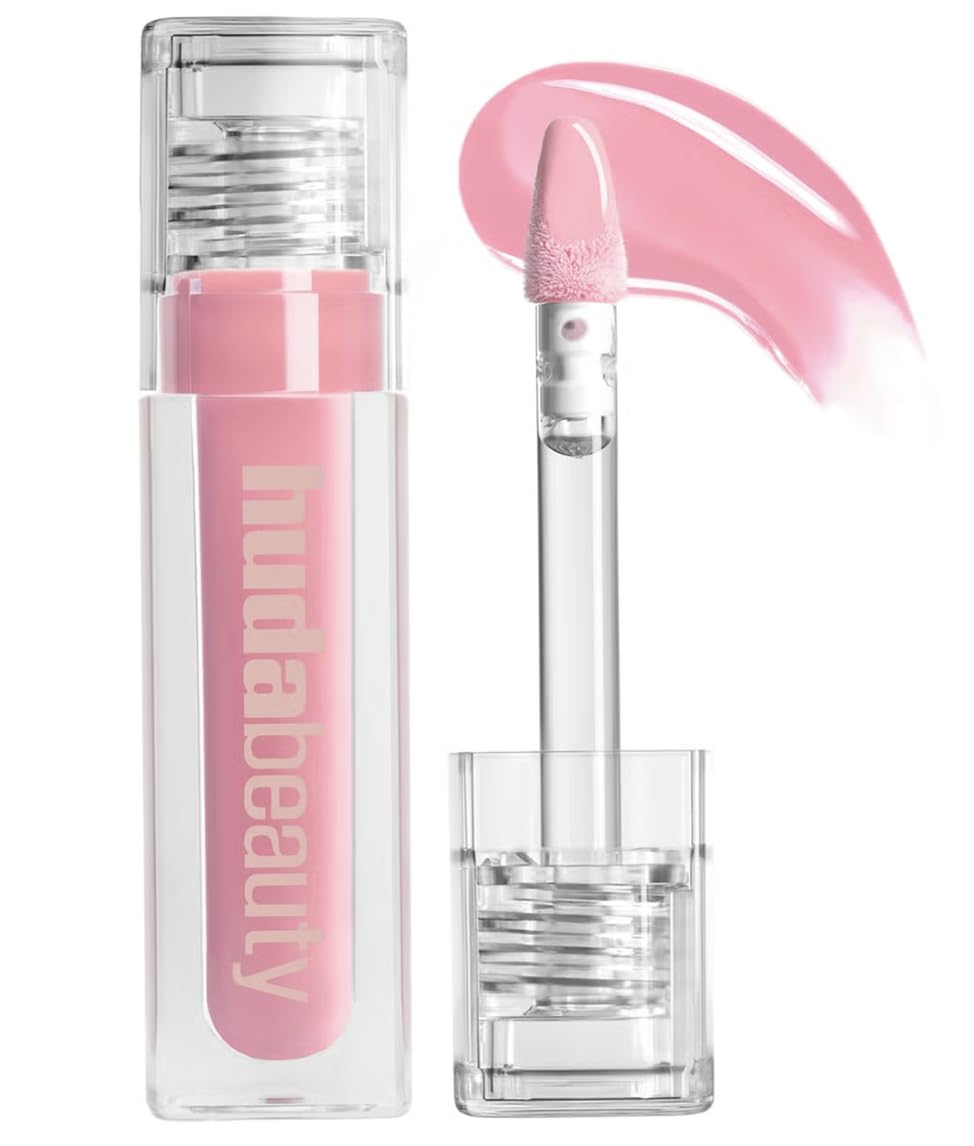 HUDA BEAUTY ORIGINAL | FAUX FILLER - Hochglanz-Gloss | vegane Kollagen-Lippenpflege | 3,9 ml | von BELLA | (UUU-BABY, 3,9 ml (1er Packung))