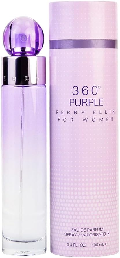 Perry Ellis 360 Purple for Women, 3.4 fl oz Spray