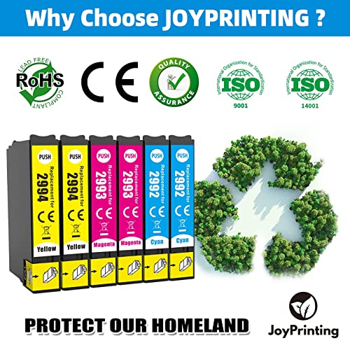 JoyPrinting Compatible Ink Cartridge Replacement for Epson 29 29XL for Expression Home XP-342 XP-352 XP-235 XP-355 XP-245 XP-442 XP-335 XP-255 XP-257 XP-332 XP-345 (Black Cyan Magenta Yellow,6-Pack) - Image 8