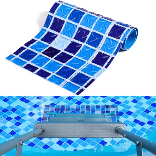 Drydiet Pool Step Mat Above Ground Ladder Mat, Swimming Protective