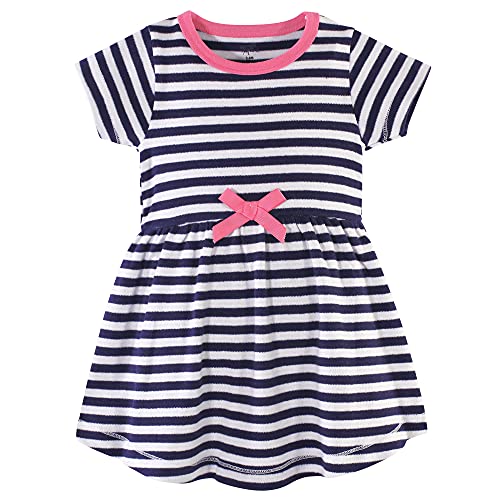 Hudson Baby Girl's Cotton Dresses, Pink Daisy, 12-18 Months #TOP1