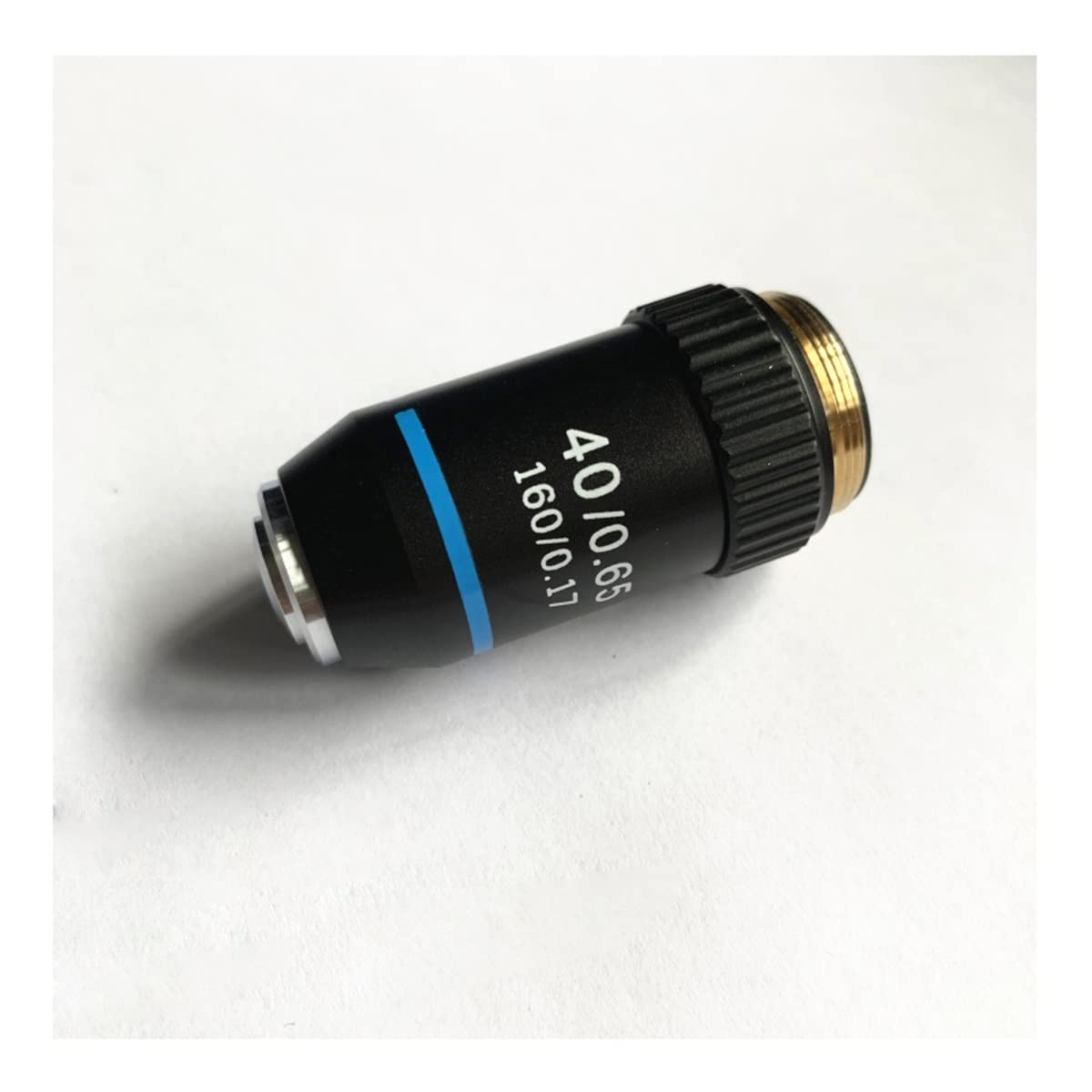 Lab Microscope Accessories 40X 60X Biological Microscopes Achromatic Objective Lens 100X (Oil) 4X 10X 20X 195mm Conjugate Distance Universal MS Thread(100X)