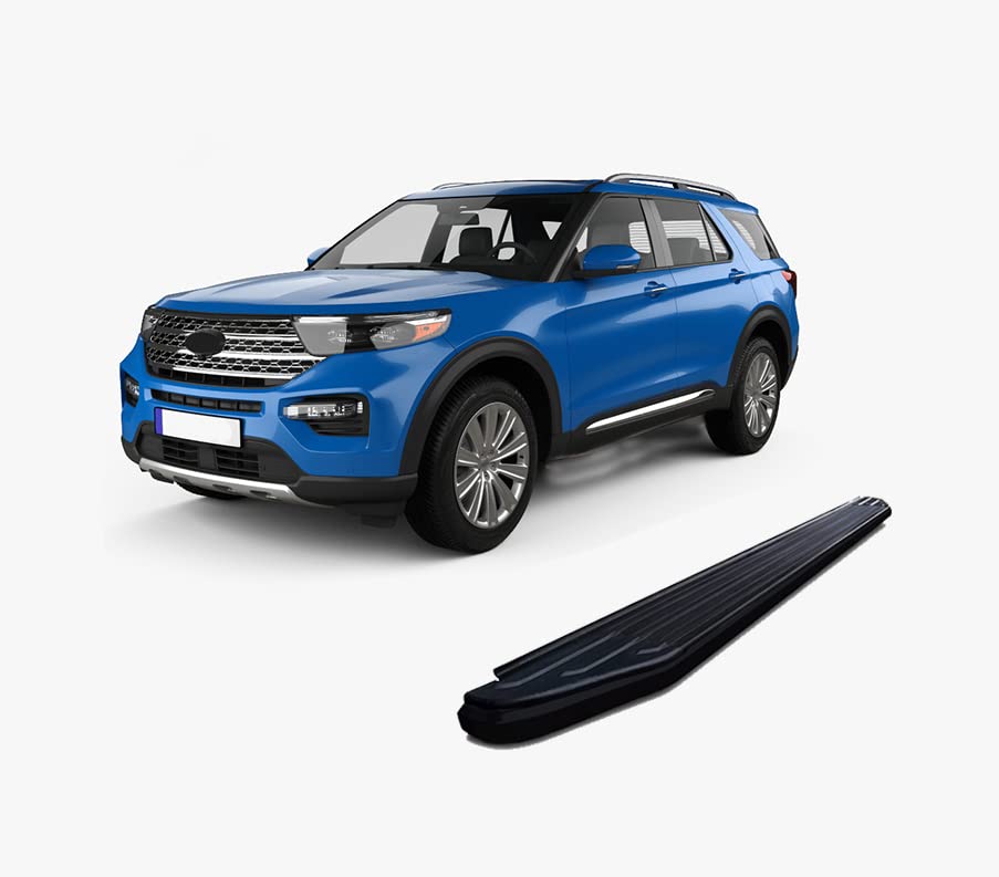 Estribos Black Horse Off Road Black para Ford Explorer miniatura 4