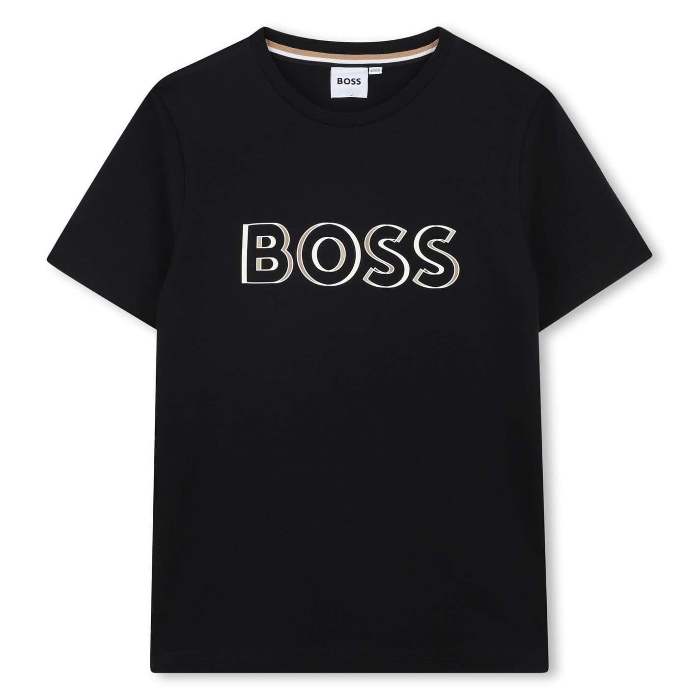 BOSS Koszulka dziecięca - czarna J52034 09B czarna dziecięca