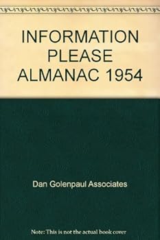 Hardcover INFORMATION PLEASE ALMANAC 1954 Book