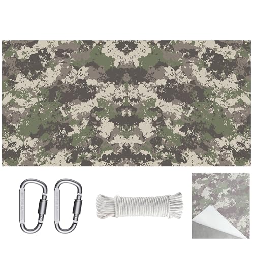 Diolili 2mm 5ft10ft Camouflage Archery Target Backstop