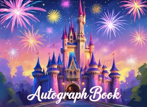 Autograph Book 2025: A Keepsake for Kids to Capture Signatures and Photos of Theme Park Adventures, Favorite Characters, Superheroes, and Family Members.