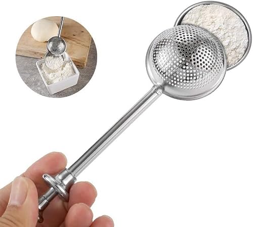 Zhhuoc Silver Dusting Spoon