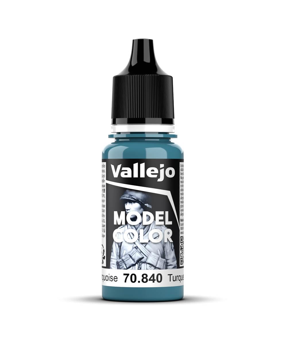 Vallejo 70.840 - Light Turquoise Blue - Matte - 17 Ml