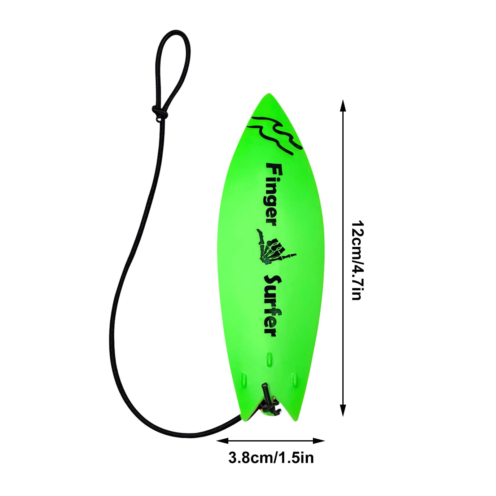 Generico Tabla de Surf Finger Wind - Mini Tabla de Surf para Dedos, portátil Creativo para Ventana de Coche | Teclado Ligero para Ventana de Windsurf en el Coche, diversión an