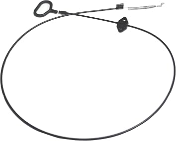 FR Furniture Rehab Lane and Natuzzi Compatible D-Ring Style Recliner Release Cable S tip 4 7/8" Exposed Wire 60 3/4" Total Length 6.5" Exposed Neck