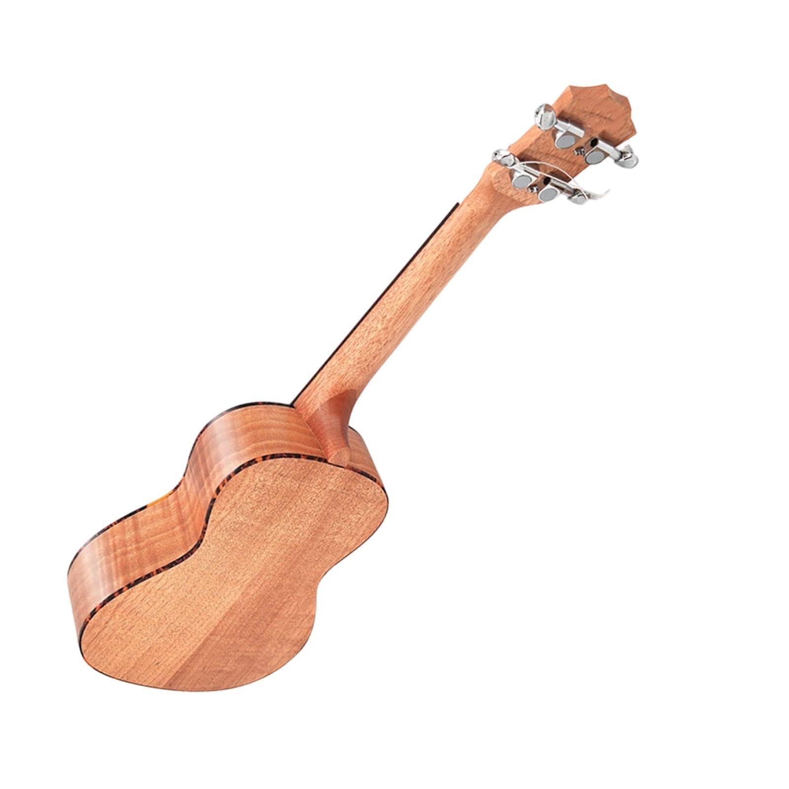 23 Calowa 4 Strunowa Mała Gitara Ukulele Wykonana Z Drewna Okoumé Ze Wzorzystym Wykończeniem Ukulele Dla Dorosłych