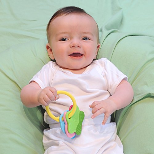 Green Sprouts Teething Keys, Multicolor, 3 Months+ #TOP4