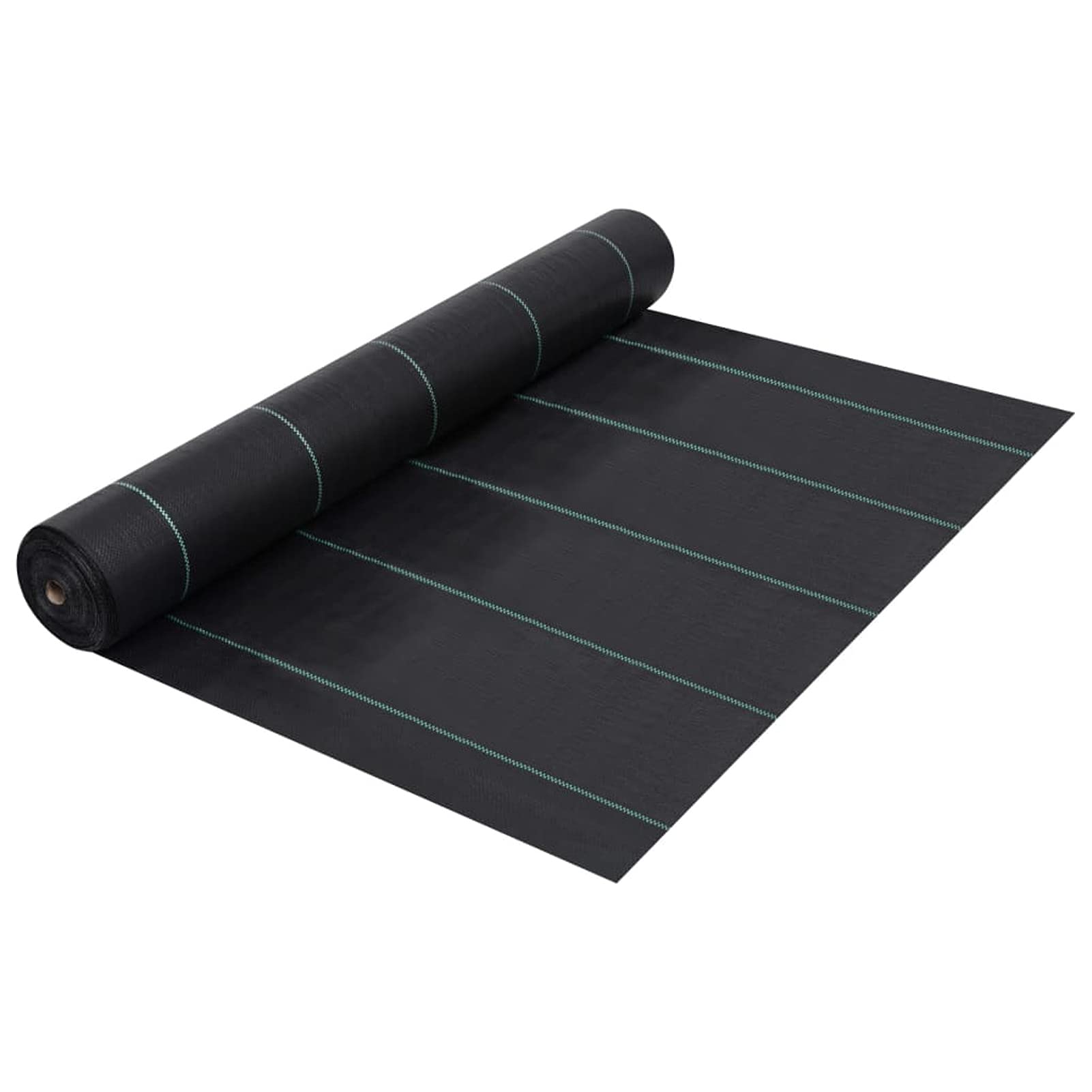 Rantry Telo Pacciamatura Antiradici Antierbacce Nero 2x25 m in PP, Decorazione da Mobili, Mobili da Interni/Esterni per Soggiorno Ufficio