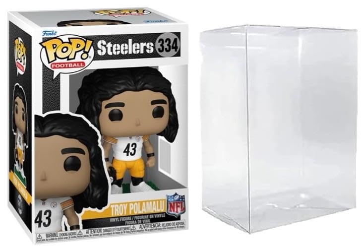 Amazon.com: Funko Pop! NFL Legends Troy Polamalu Pittsburgh