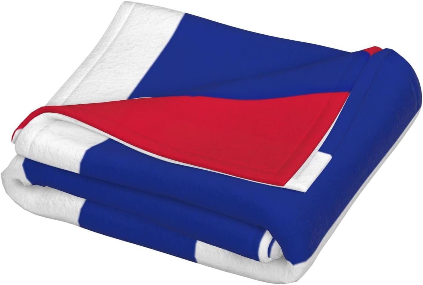 Cuban Flag Print Cozy Soft Blankets Warm 50x60 in Lightweight Blanket for Camping Travel