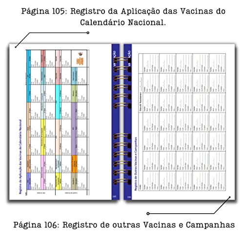 Caderneta de Vacinação da Criança - Modelo Safari