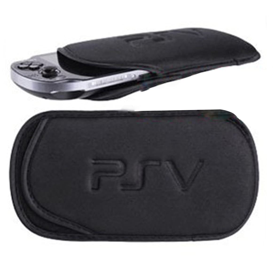 KKAAMYND Unisex Black Solid Bag Polyester Shockproof Bag Pro_ect_ve Soft Cover Case Soft Pouch with Lock Button For PS Vita PSV black This is a very soft pouch with lock button for PS VITA.