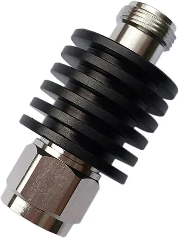 Coaxial Attenuation Frequency DC-3GHz 4GHz 5W N JK Coaxial Fixed RF Attenuator 1-40DB Fixed RF Accessories(N M to N F 5W 4GHz,3DB)