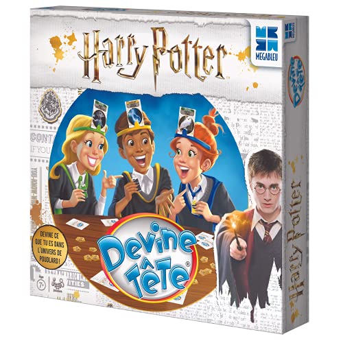 Mégableu - Devine Tête - Version Harry Potter - Jeu de Société Délirant - Cartes à Deviner - A Jouer en Famille ou Entre Amis - De 2 à 6 Joueurs - A...