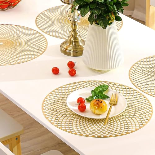 Set de table vintage anti-tache lavable 38cm pour protéger votre table - 3