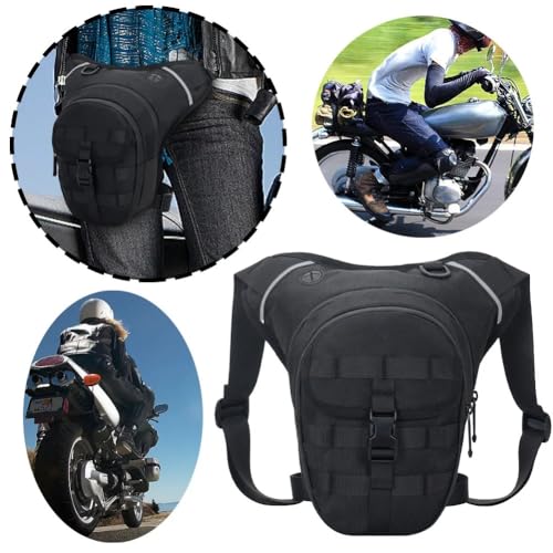 Bolsa para cadera moto verde anticaídas para llaves y móvil 3