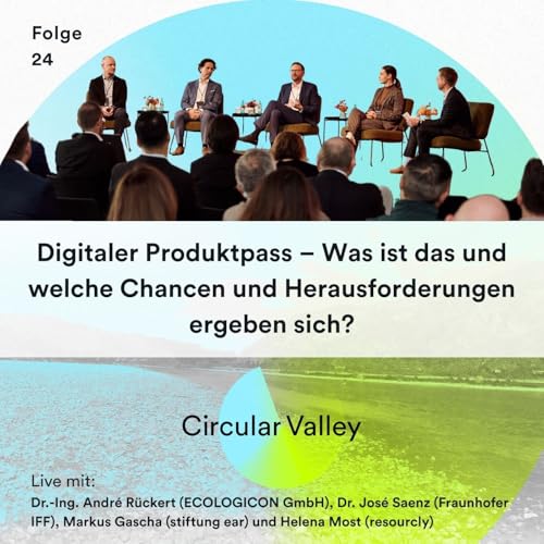 Digitaler Produktpass: Wie er den Wirtschaftskreislauf revolutioniert &ndash; und welche Chancen und Herausforderungen sich daraus ergeben. Live aufgezeichnet beim Event zum 20-j&auml;hrigen Bestehen der Stiftung EAR