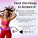 FIT ON FORM Infinity Weighted Hula Hoop for Adults Weight Loss - Smart Exercise Hola Circle Hoop for Women Abs Workout - 55 Inches