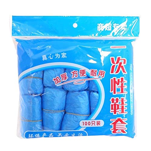 Disposable Shoe Cover,100pcs Disposable Shoe Cover Waterproof Non-Slip Hygienic Shoe Covers For Home
