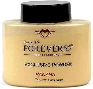 Daily Life Forever52 EXCLUSIVE BANANA Makeup Setting Loose Powder Long-lasting Coverage Reduces Shine, Matte Finish Look, ...