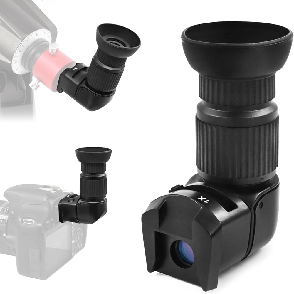Visor de Ángulo Recto con Aumento 1X/2.5X para DSLR