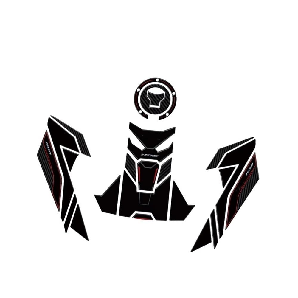 Traction Pads Motorcycle 3D Sticker Protective Tank Pad Decoration for NT1100 for nt 1100 for NT 2025