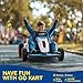Planet X8 24V Electric Go Kart for Big Kids, 4WD & 2x150W Drift Kart, 2-Seater Ride on Toys, 5-Point Safety Belt w/Soft Start, Max Racing Speed 8 MPH, 7AH High Motor, Power Display, Wireless, Music