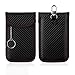 Produktbild EEEKit Mini Keyless Go Schutz Autoschlüssel Hülle 2 STK, RFID Funkschlüssel Abschirmung Schlüsseltasche Anti Diebstahl Faraday Tasche Strahlenschutz Blocking Hülle für Keyless Autoschlüssel