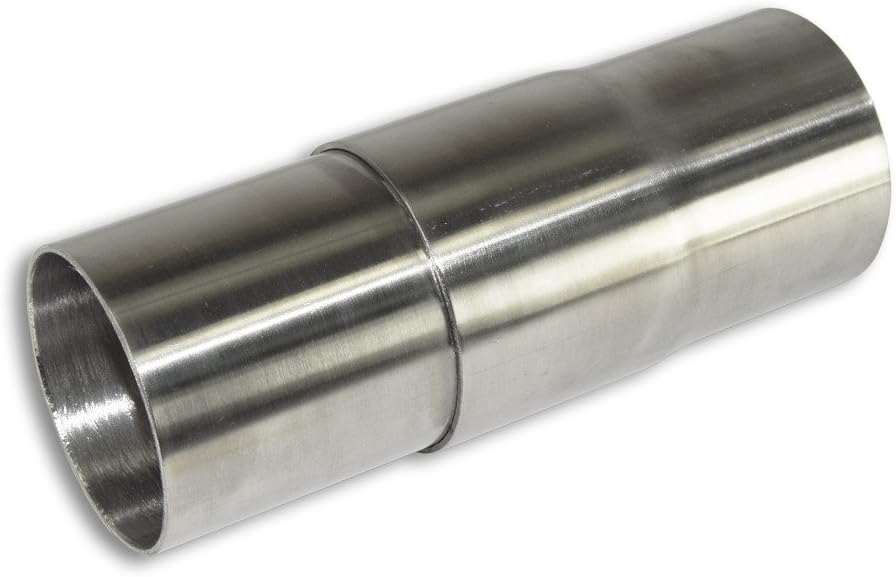 Stainless Headers Mfg. 2.25” (2 1/4") Stainless Slip Joint Exhaust Header Muffler Adaptor - American Made