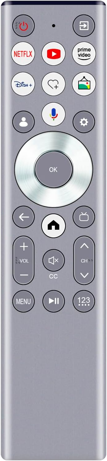 AIDITIYMI ERF6G80H Replacement Voice Remote Compatible with Hisense Class