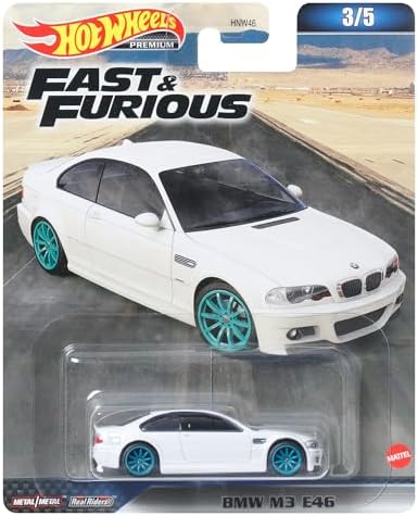 Mattel Hot Wheels Hnw52 Fast & Furious - Bmw M3 E46 (3 Years Old And Up), Multicolor
