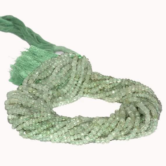 Améthyste verte facettée LKBEADS, perles de prestige pour bijoux haute fantaisie