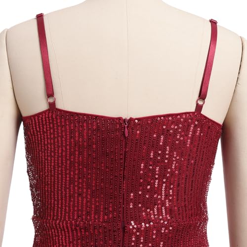 Image of IDOPIP Women V Neck Sequins Ruched Bodycon Dress Formal Evening Party Sparkle Gown Sexy Wrap Cocktail Homecoming Midi Dress