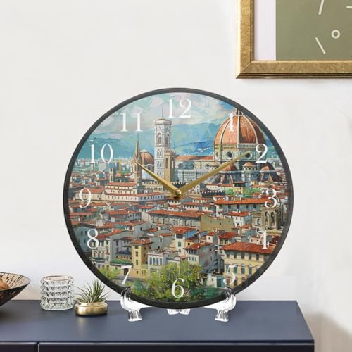 Reloj de Pared Redondo Analógico 11.9 in ALAZA miniatura 6