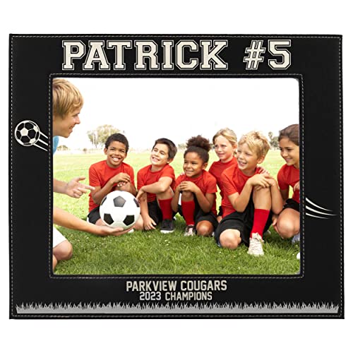 My Personal Memories Custom Soccer Photo Frame 4x6-8x10