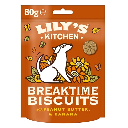 Lily’s Kitchen Snack per cani adulti con ingredienti naturali Biscotti della nanna 8 x 80 g