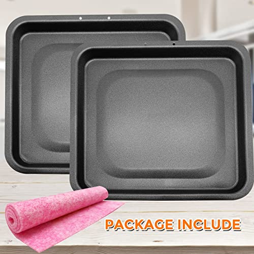 Gszn Air Fryer Drip Tray For Instant Vortex Pro, 2 Pcs Premium Nonstick Oil Drip Pan For Instant Vortex Plus Innsky Chefman Powerxl Air Fryers, Dishwasher Safe #TOP6