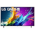 LG 43-Inch Class QNED80T Series LED Smart TV 4K Processor Flat Screen with Magic Remote AI-Powered with Alexa Built-in (43QNED80TUC, 2024)
