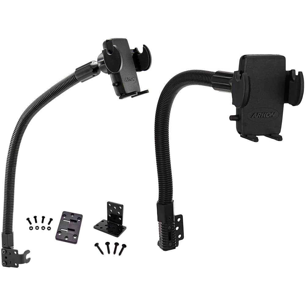 The ARKON Car or Truck Seat Rail Holder Mount for iPhone 12 Pro Max XS XR Note 20