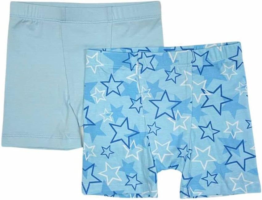 Esme Boys 2pcs Boxer Briefs Underwear (Little Boys: XS, S, M & Big Boys: L, XL, XXL, 3XL)