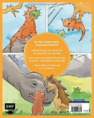 Punkt für Punkt - Ein Dino-Comic zum Verbinden und...