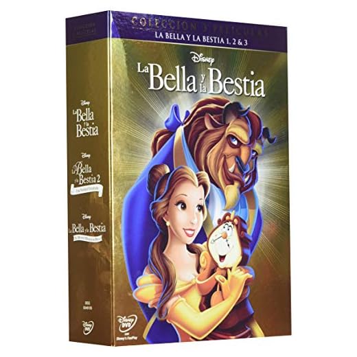 Pack Trilogia Clasicos Bella y Bestia [DVD]